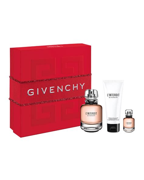 givenchy l'interdit gift set boots